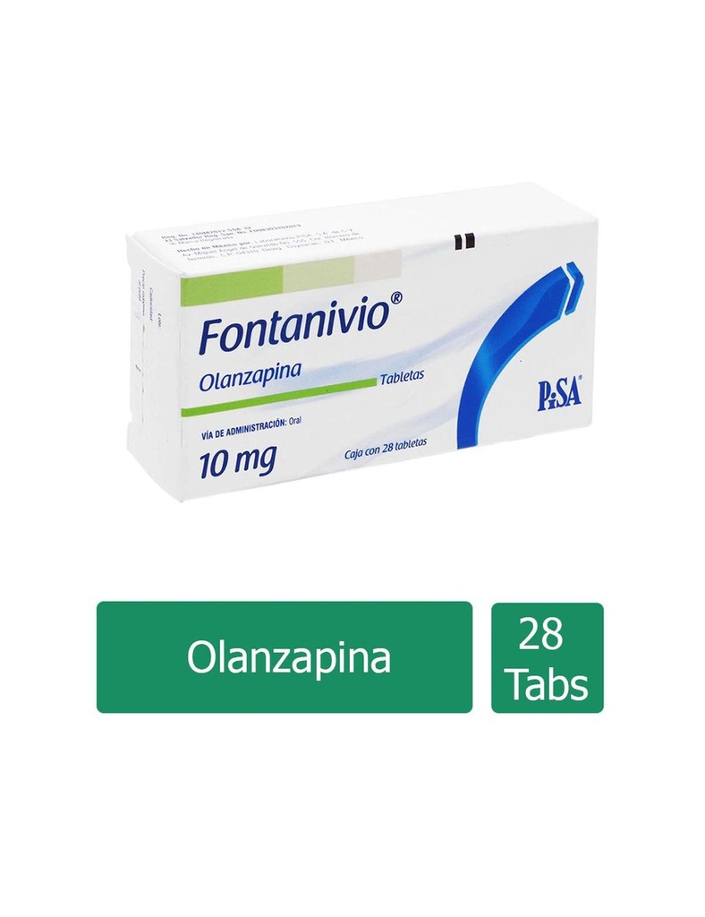 Fontanivio 10 Mg 28 Tabletas 