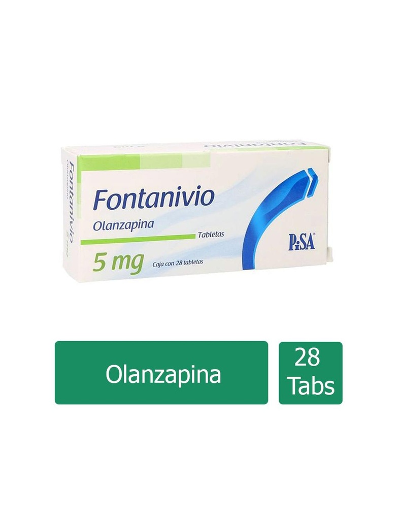 [7501125154522] Fontanivio 5 Mg 28 Tabletas 