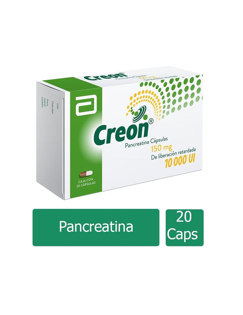[7501033957499] Creon 150 Mg 20 Cápsulas 