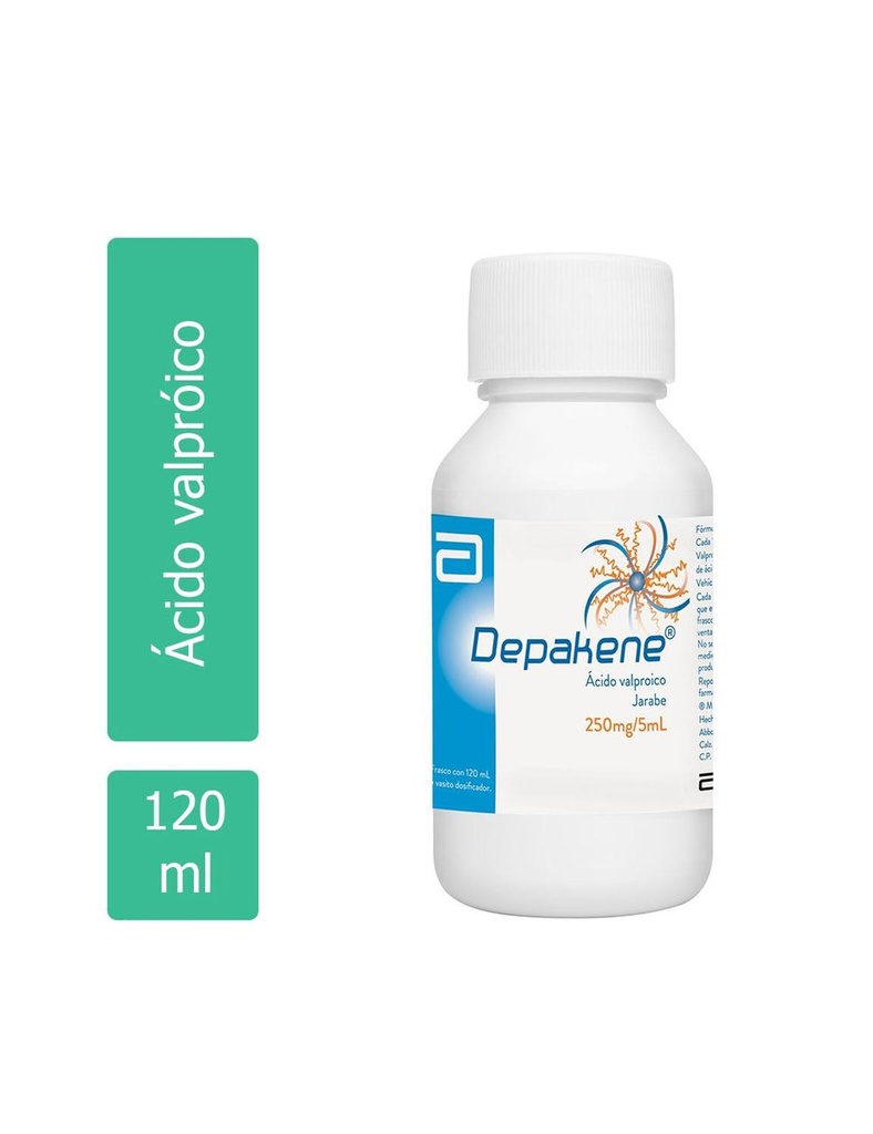 Depakene 250 Mg/5 Ml Jarabe Con Vaso 120 Ml 
