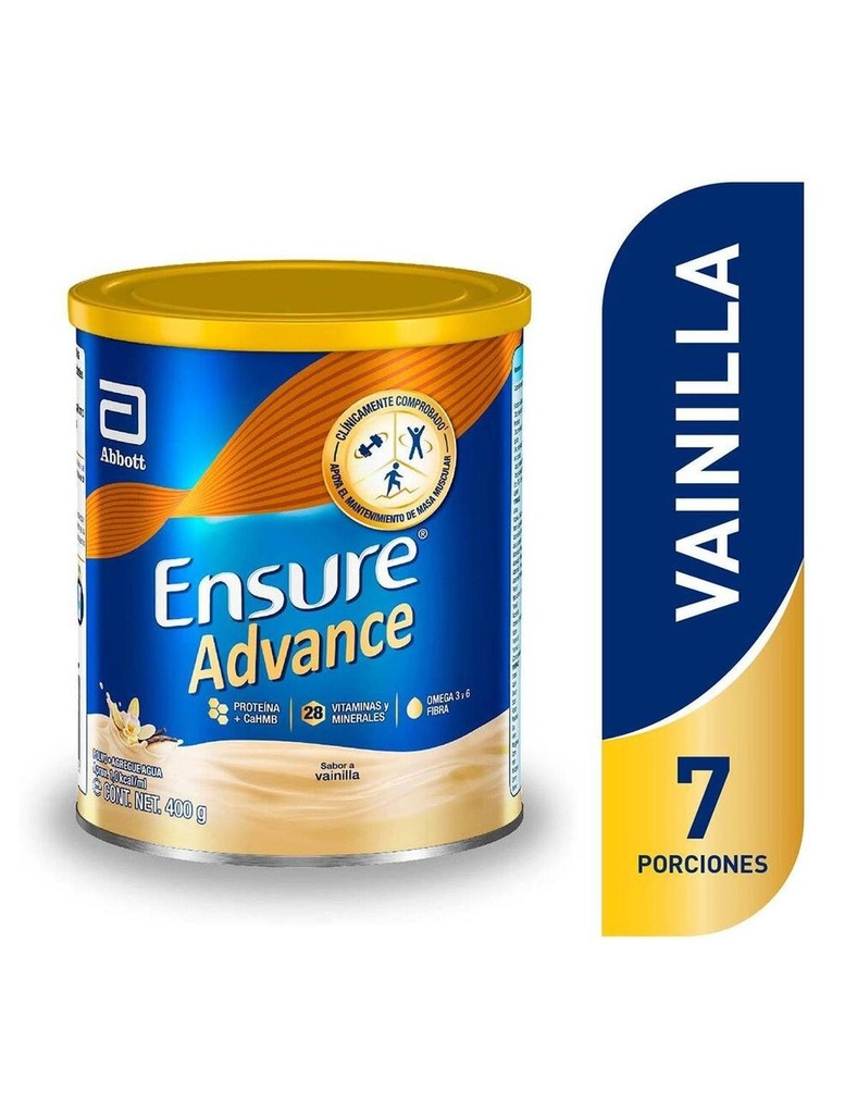 Frm-Ensure Advance Polvo Con 400G Sabor A Vainilla