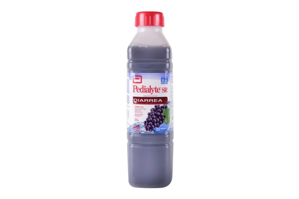 Frm-Pedialyte Sr 60 Frasco Con 500 Ml Sabor Uva