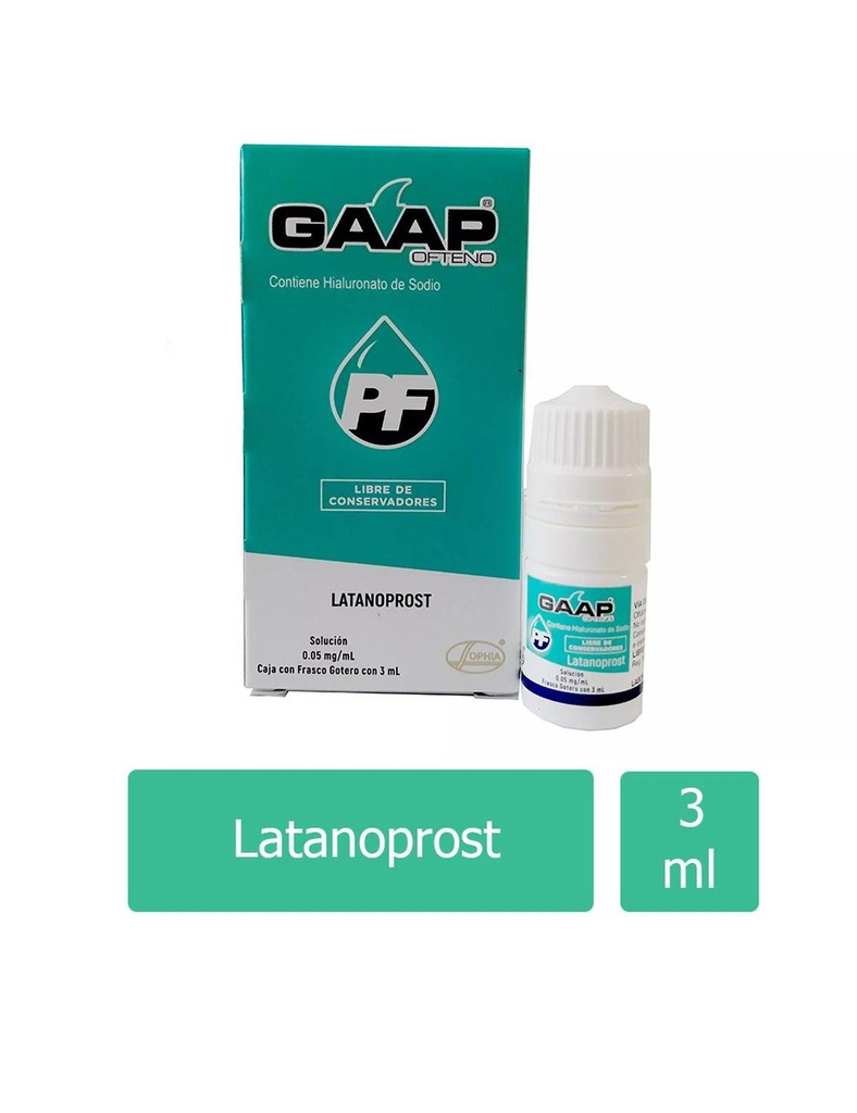 Gaap Ofteno Pf .05 Mg/Ml Gotas 3 Ml 