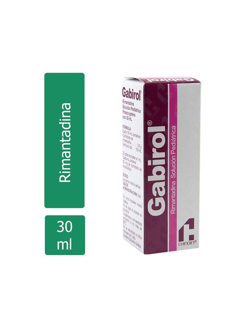 Gabirol Pediátrico 5 G Solución 30 Ml 