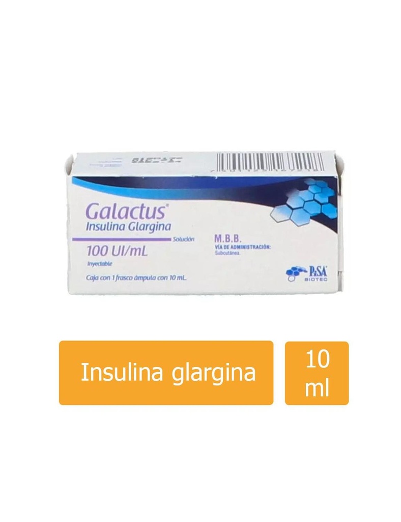 Galactus 100 UI/Ml Ampolleta 10 Ml 