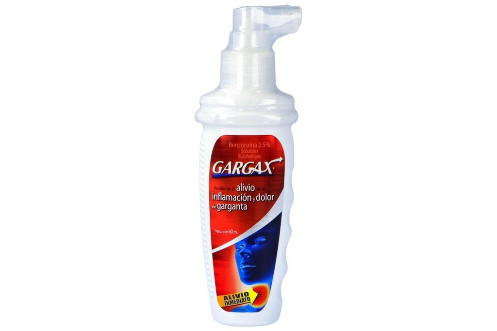 Gargax Alivio Inmediato 60 Ml 