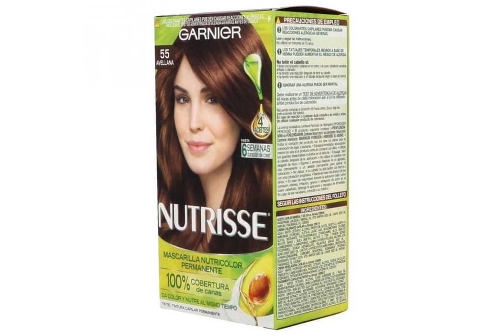Tinte Garnier Nutrisse 55 Avellana 