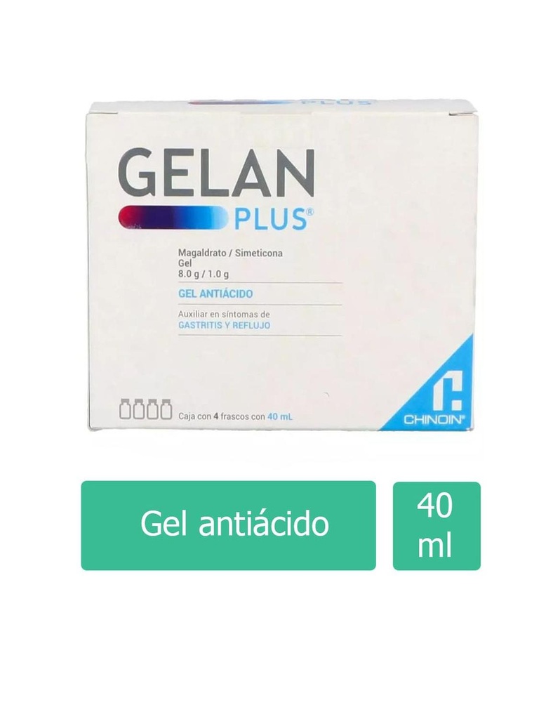 Gelan Plus 8/1 G Gel Caja 4 Piezas 40 Ml 