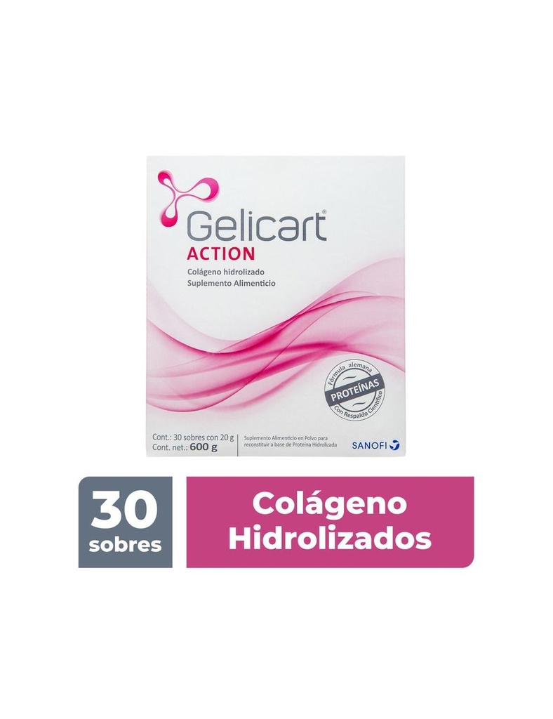 Gelicart Action 20 G Caja Con 30 Sobres