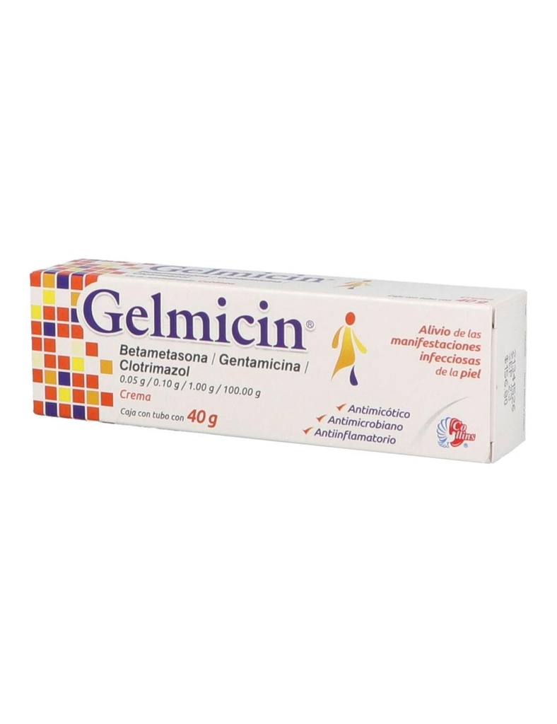 Gelmicin Crema Caja Con Tubo Con 40 G