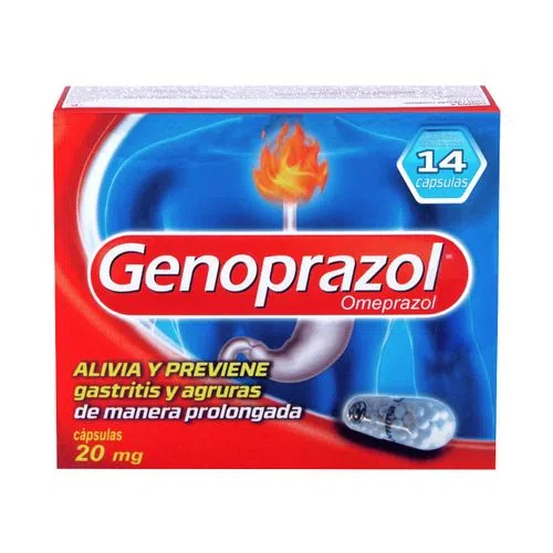 Genoprazol 20 Mg Blister 14 Cápsulas 
