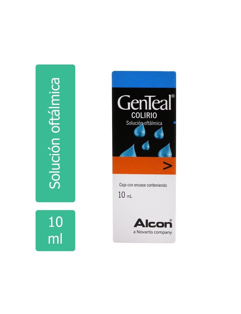 Genteal Solución Oftálmico Caja Con Envanse Conteniendo 10 Ml