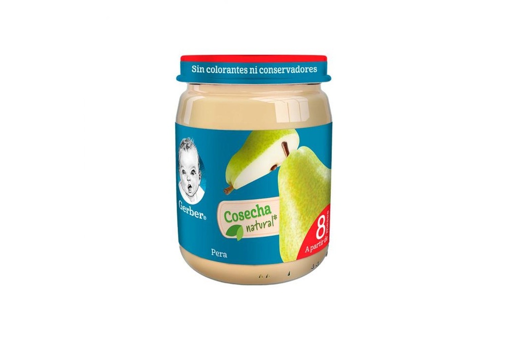 Gerber Papilla Pera 3Era Etapa Frasco Con 170 G