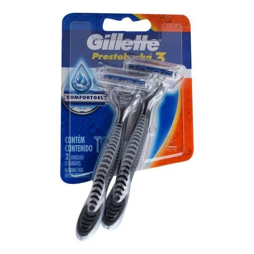Máquina Gillette 404 Blister 2 