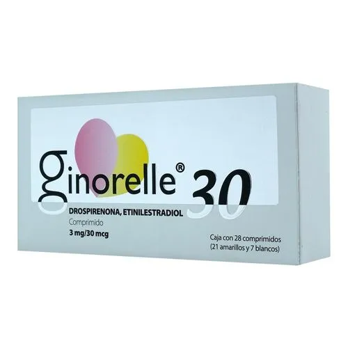 Ginorelle 30 3 Mg/30 Mcg 28 Comprimidos 