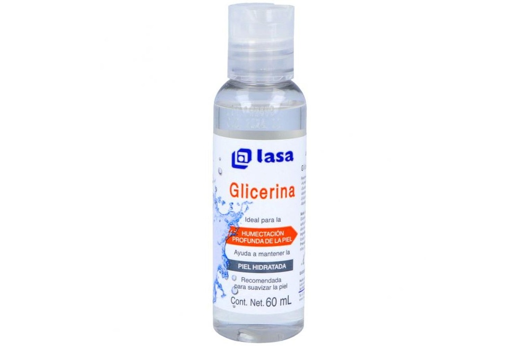 Glicerina Pura Lasa Humectante 60 Ml 
