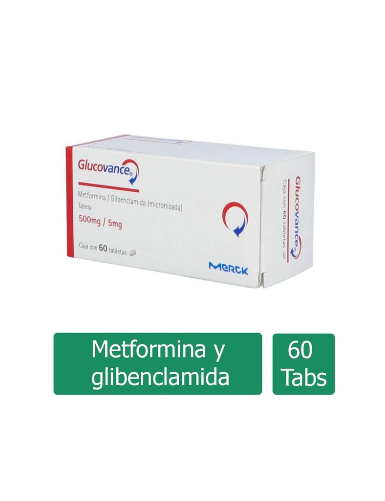 [7501298244907] Glucovance 500/5 Mg 60 Tabletas 