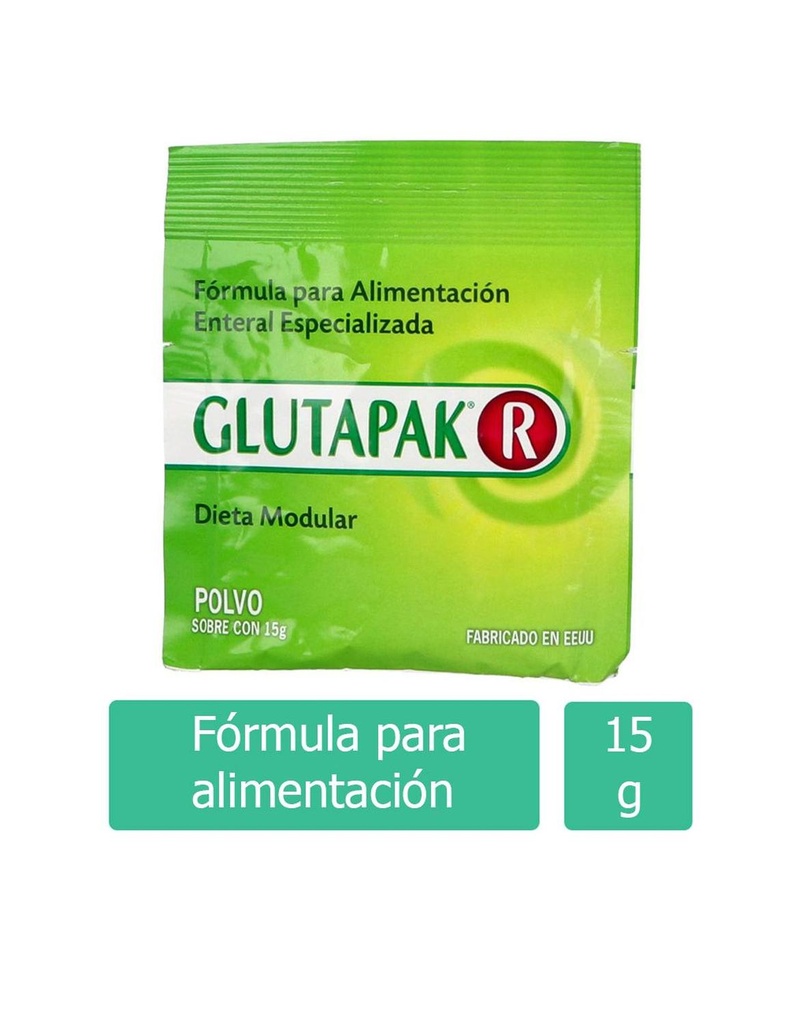 Glutapak R Suplemento Alimenticio Sobre 15 G 