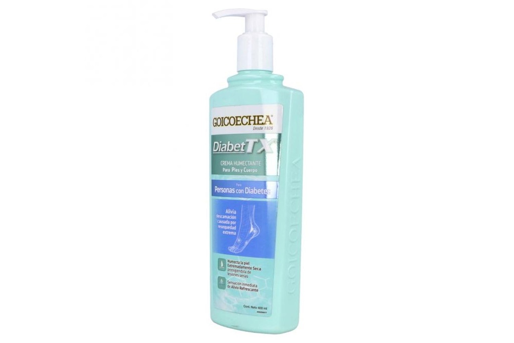 [650240030536] Goicoechea Diabet TX Crema 400 Ml 