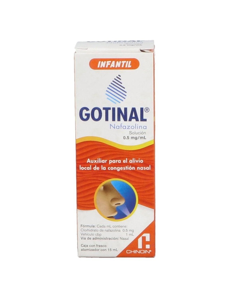 Gotinal Infantil Pump 0.50 Mg Spray 15 Ml 