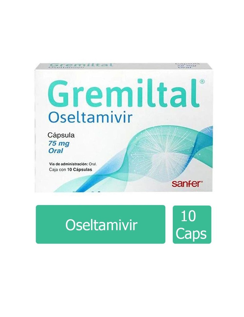 Gremiltal 75 Mg 10 Cápsulas 