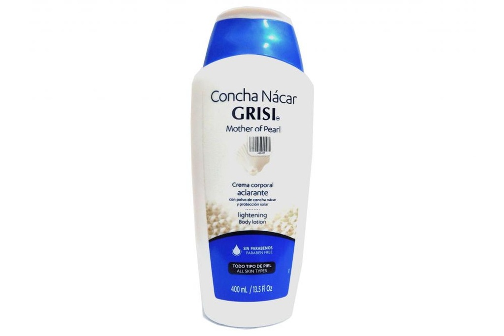 Crema Grisi Concha Nácar Aclarante 400 Ml 