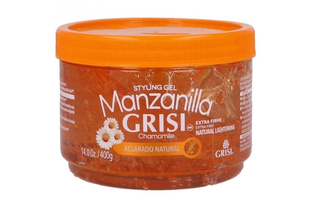 Gel Grisi Manzanilla Aclarado Natural 400 G 