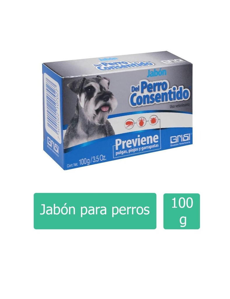 Grisi Jabón Del Perro Consentido Caja Con 100 G