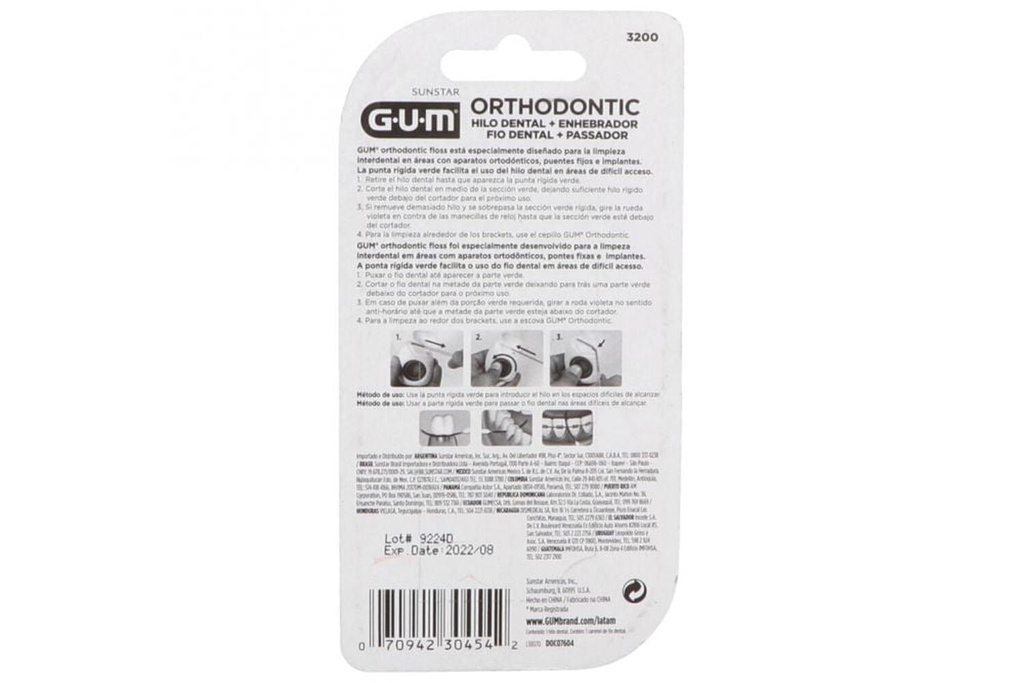 Hilo Dental Gum + Enhebrador 22.9 M 