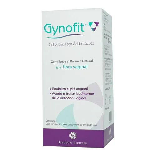 Gynofit Gel Vaginal 6 Aplicadores 5 Ml Cada Uno 