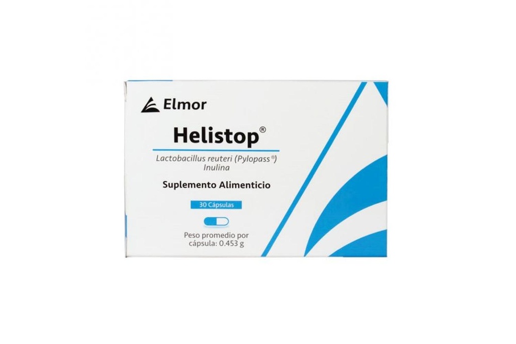 Helistop Suplemento Alimenticio 30 Cápsulas 