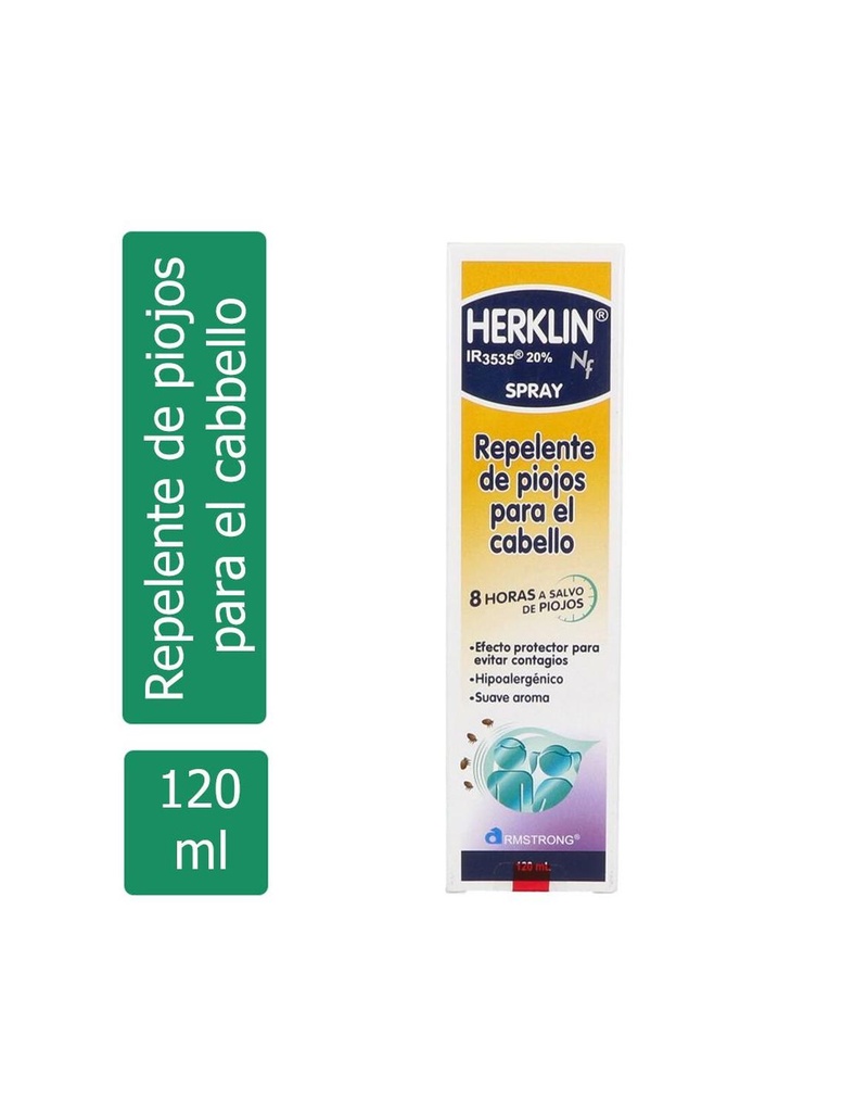 Herklin Nf Spray Repelente 120 Ml 