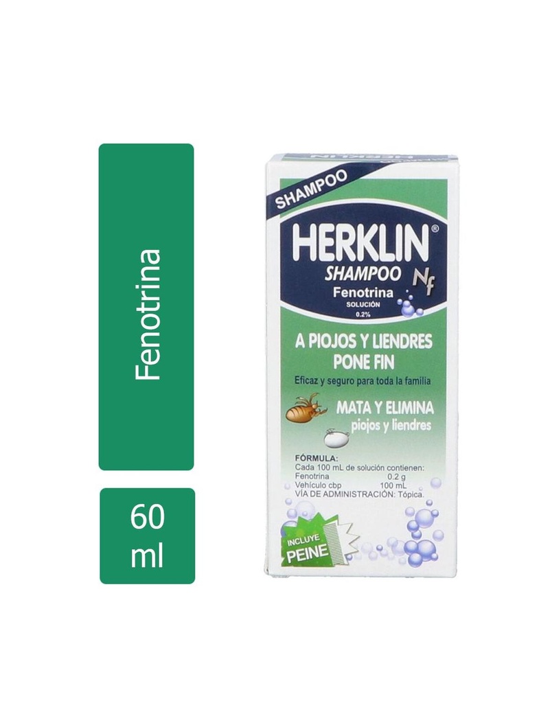 Herklin Shampoo 60 Ml 