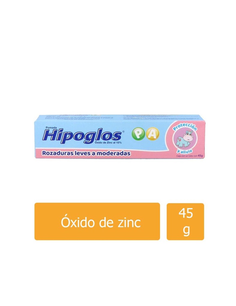 Hipoglos Pa Crema Caja Con Tubo Con 45 G