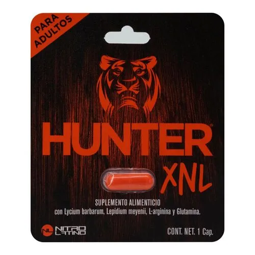 [742832366281] Hunter XNL 500 Mg Suplemento Alimenticio 1 Cápsula 