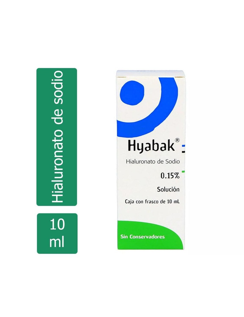 [3662042003240] Hyabak 0.15% Solución Oftálmica 10 Ml 