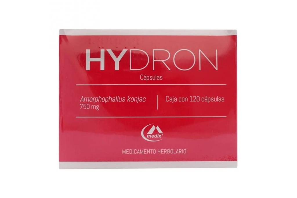 Hydron 750 Mg 120 Cápsulas 