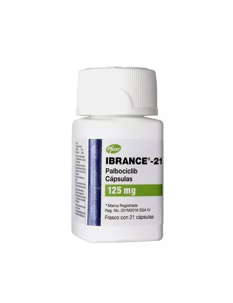Ibrance 125 Mg 21 Cápsulas 