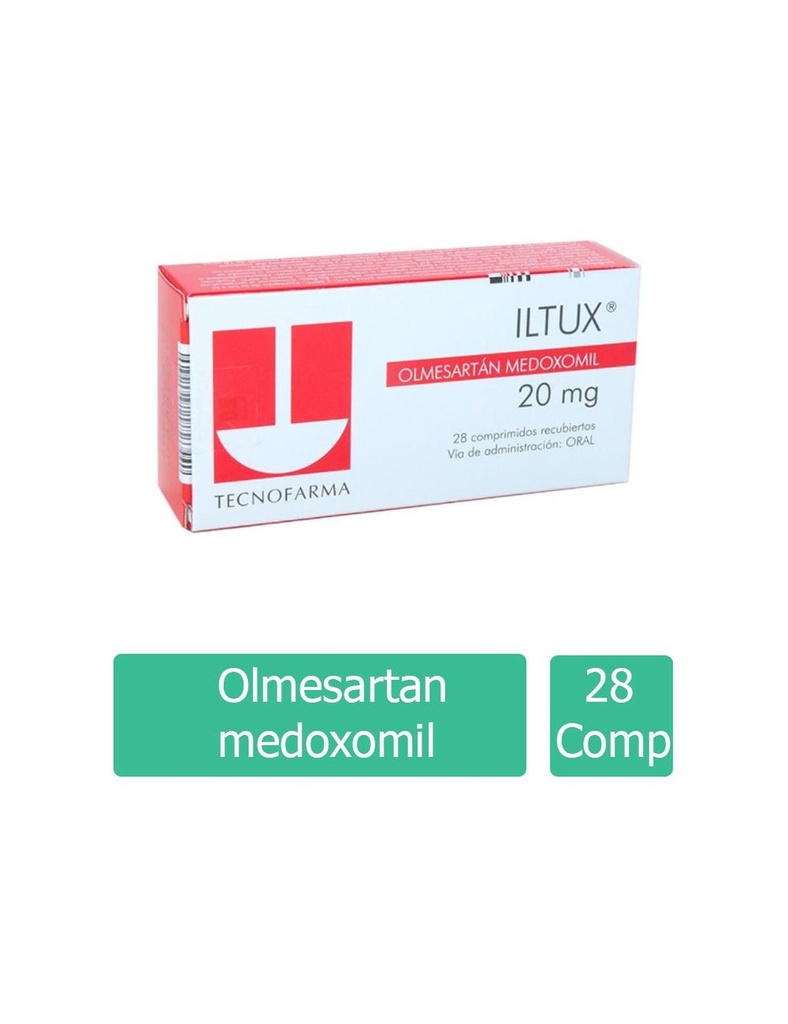 Iltux 20 Mg 28 Tabletas 