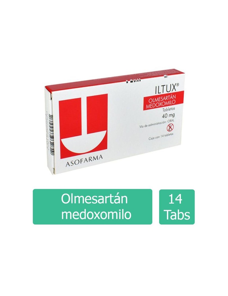 Iltux 40 Mg 14 Tabletas 
