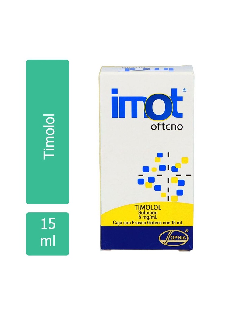 Imot Ofteno 0.5% Solución 15 Ml 