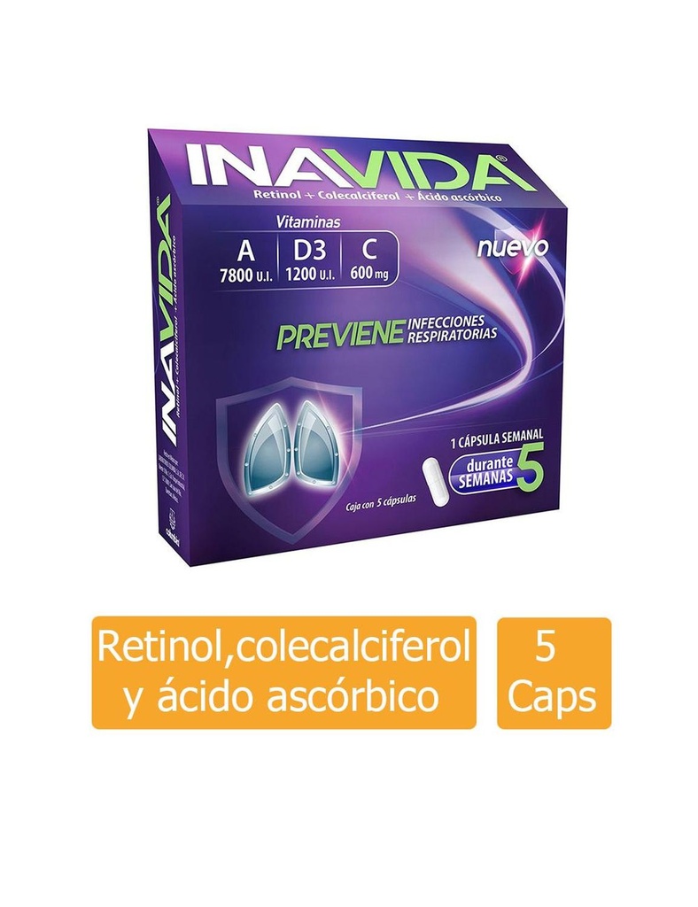 Inavida Caja Con 5 Cápsulas