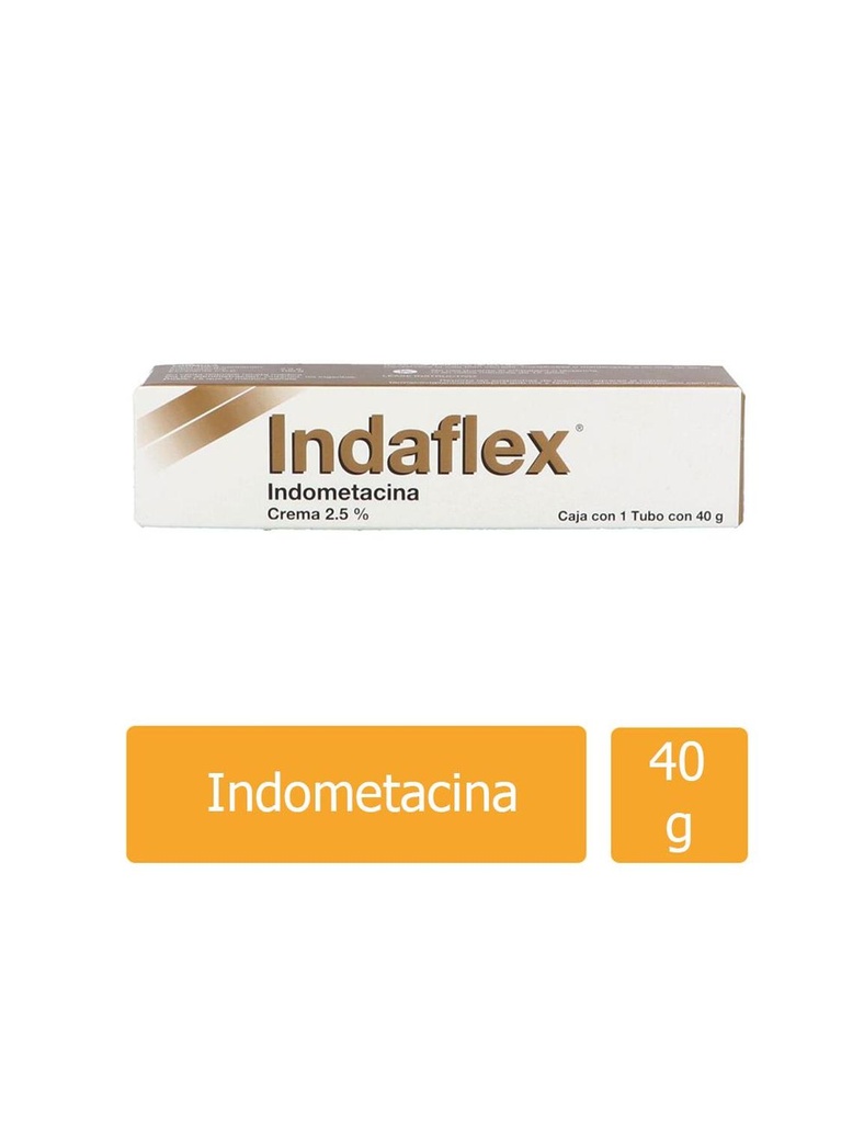 Indaflex 2.5% Crema Tubo 40 G 