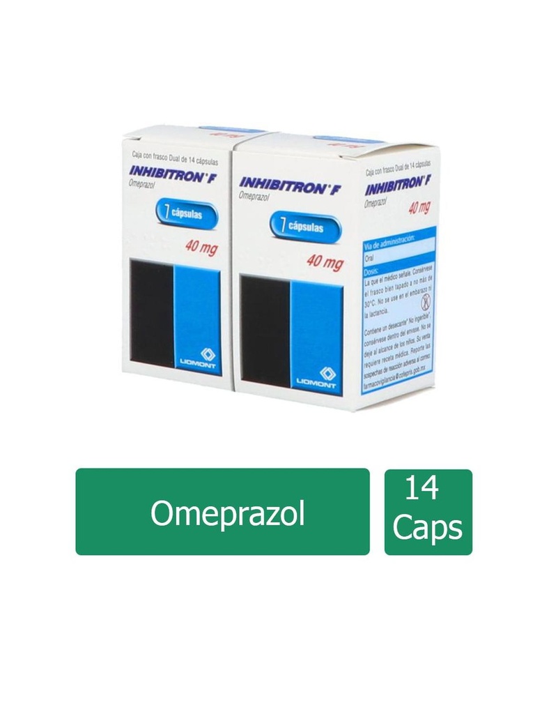 Inhibitron F Dual 40 Mg 7 Cápsulas 