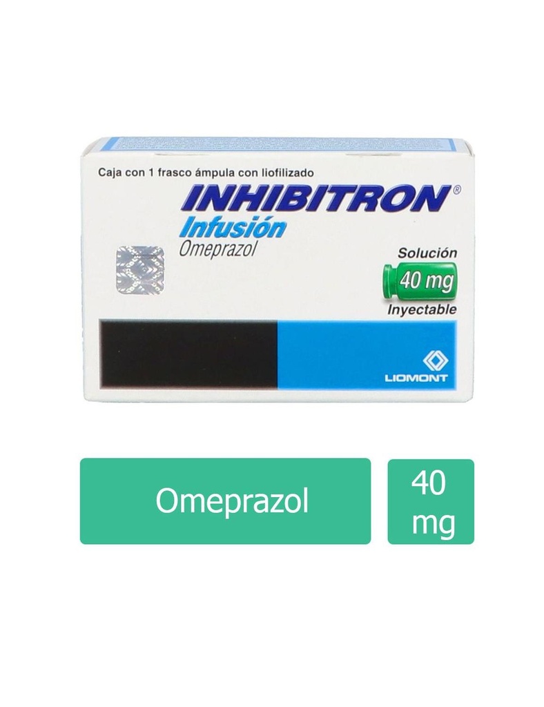 Inhibitron Infusión 40 Mg Frasco Ámpula 