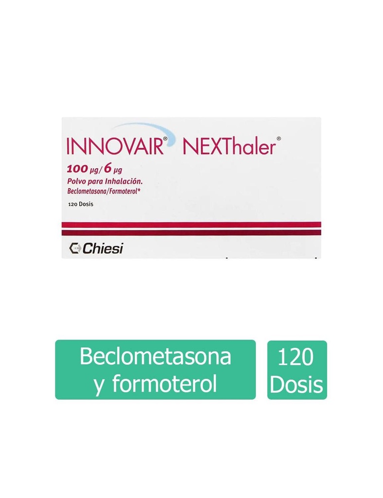 Innovair Next 100/6Ug Polvo 120 Dosis 