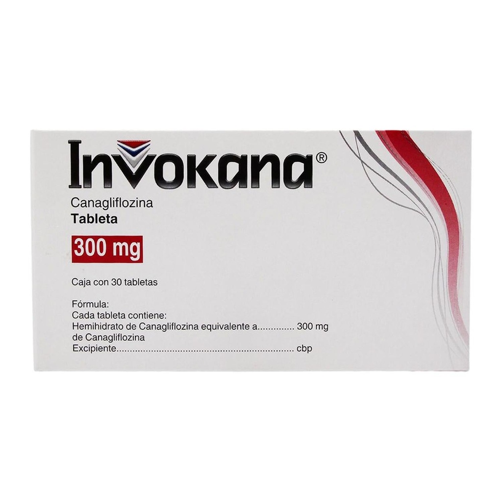 Invokana 300 Mg 30 Tabletas 