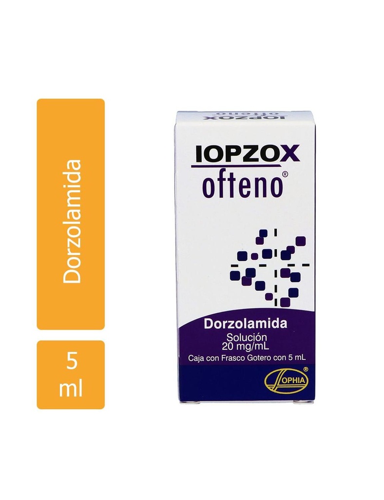 Iopzox Ofteno 20 Mg/Ml Solución Gotas 5 Ml 