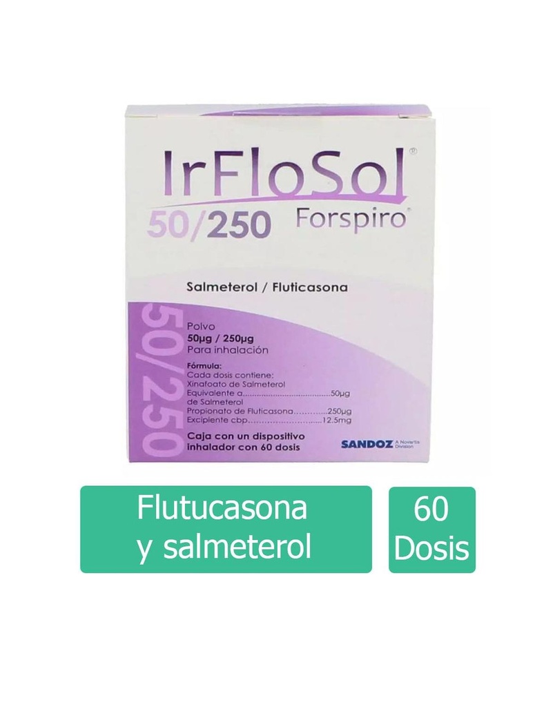 Irflosol 50/250 Mcg Inhalaciones 60 Dosis 