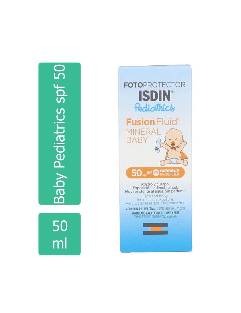 Isdin Fotoprotector Fusión Fluid Pediátrico 50 Ml 